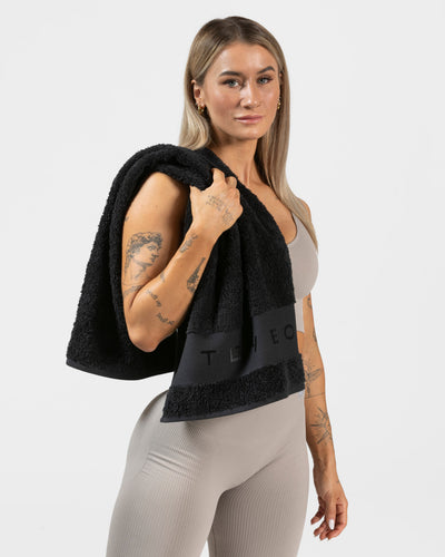 Serviette de sport « noir »