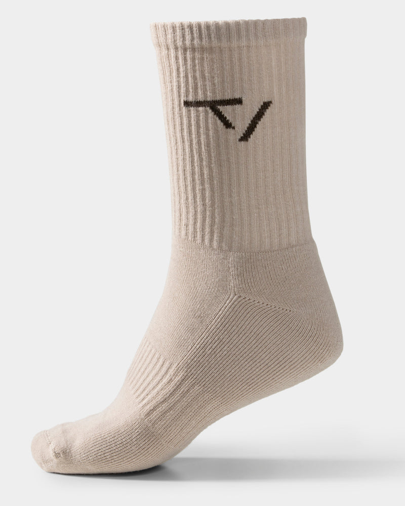 Chaussettes Contrastline TV (2 paires) « crème »