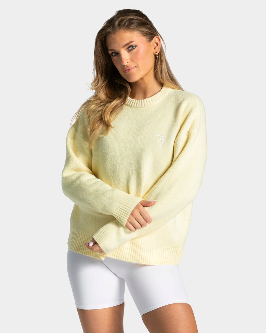 Sweat-shirt Knit « Butter Yellow »