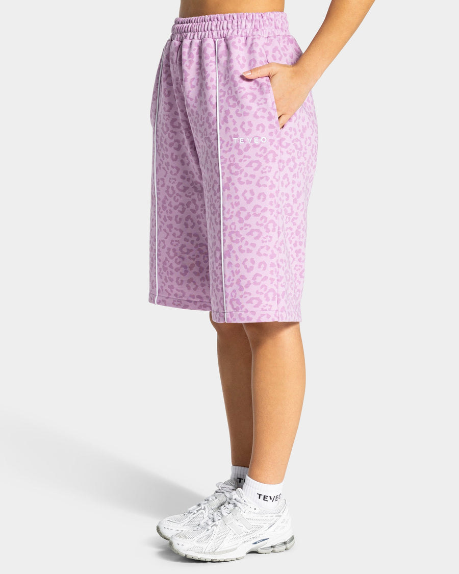 Jort oversize Contrastline « Léopard orchidée »