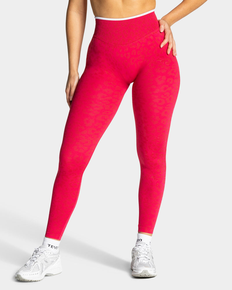 Legging Contrastline « Léopard Berry »