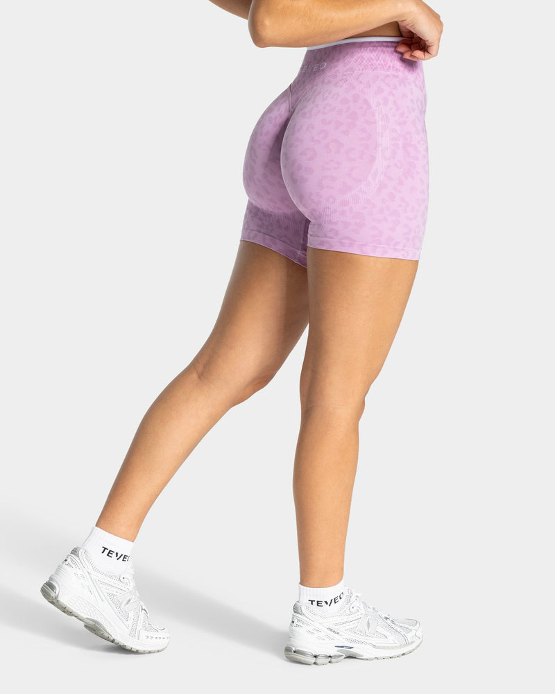 Short Sculpt Scrunch Contrastline « Léopard orchidée »