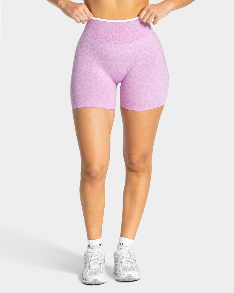 Short Sculpt Scrunch Contrastline « Léopard orchidée »