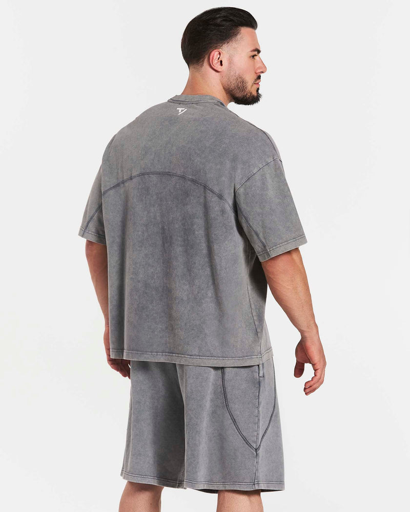 T-shirt oversize Legacy Lifting « Acid Grey »