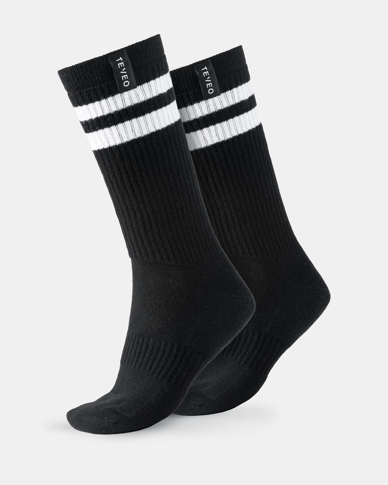 Chaussettes XXL Lift (2 paires) « noir/blanc »