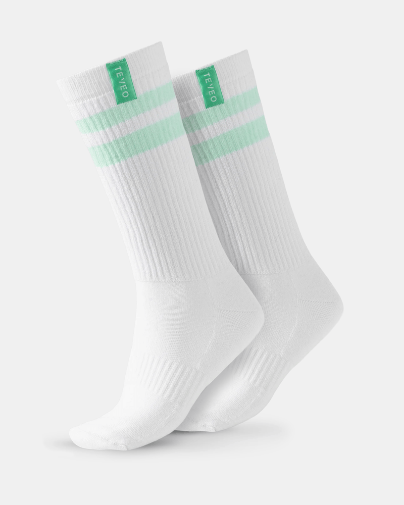 Chaussettes XXL Lift (2 paires) « menthe/blanc »