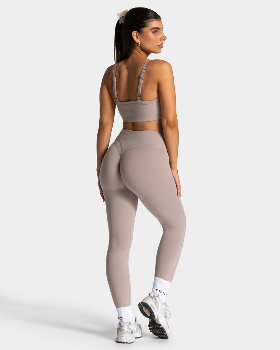Legging Sculpt scrunch Luxmotion « stone »