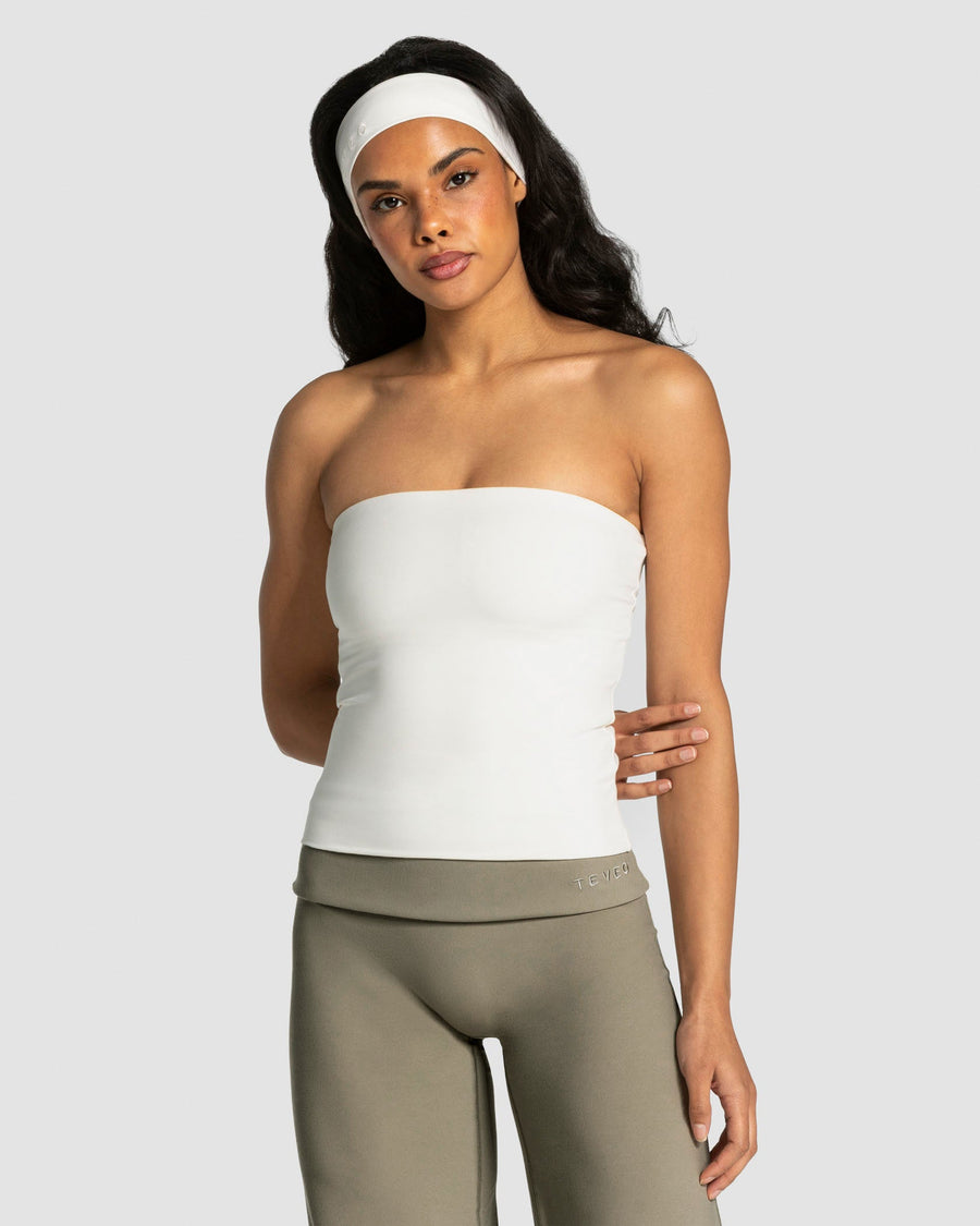 Haut Mellow Bandeau Long « blanc cassé »
