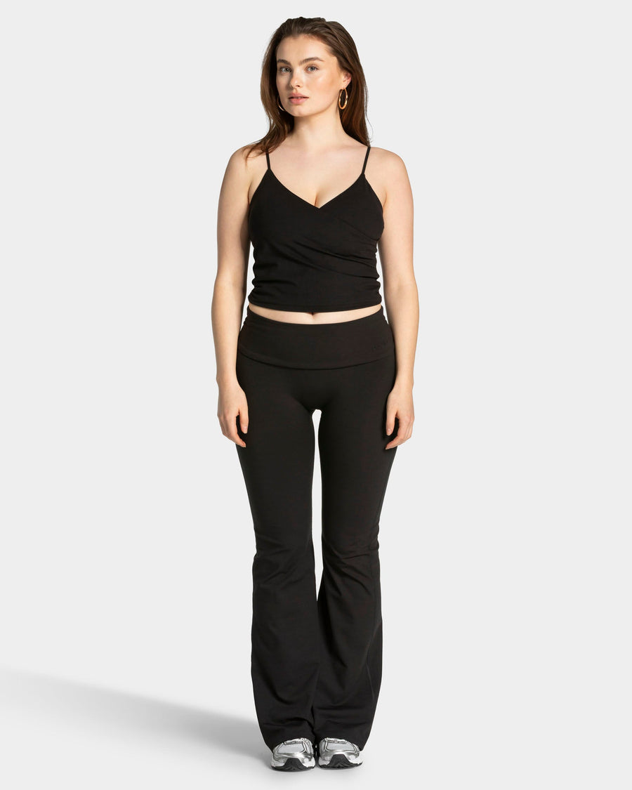 Haut Mellow Gathered « noir »