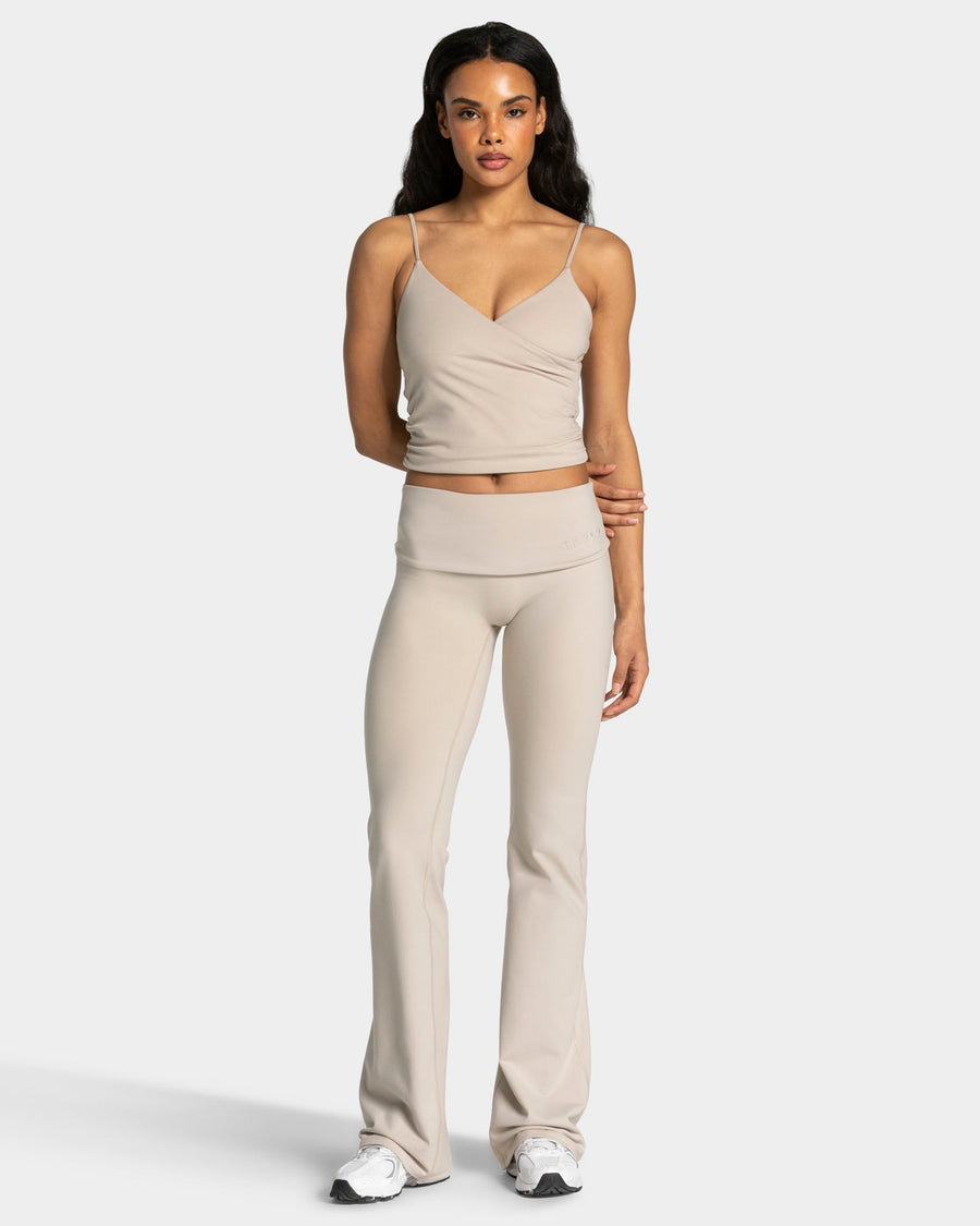 Legging évasé Mellow Fold Over Regular « Cream »
