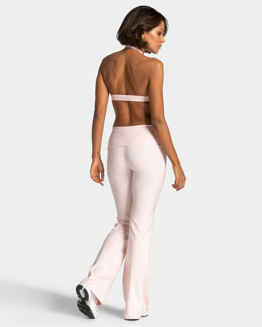 Legging évasé à coupe longue Mellow Fold Over « Blossom »