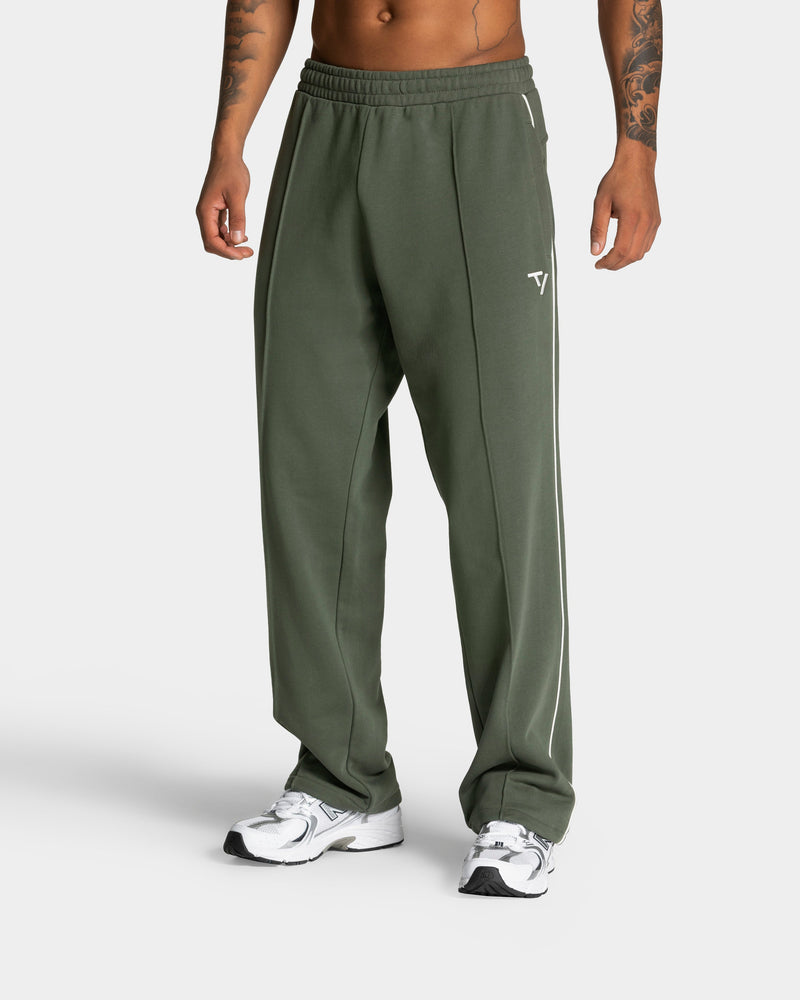 Pantalon de jogging Straight Leg Contrastline « kaki »