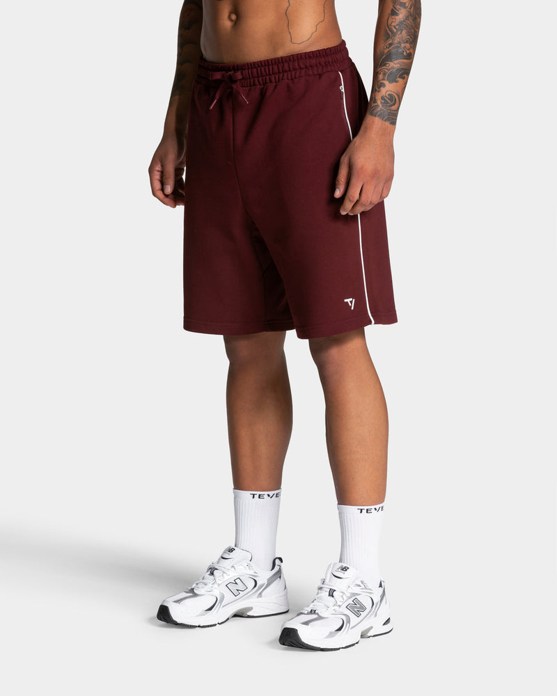 Short Contrastline « bordeaux »