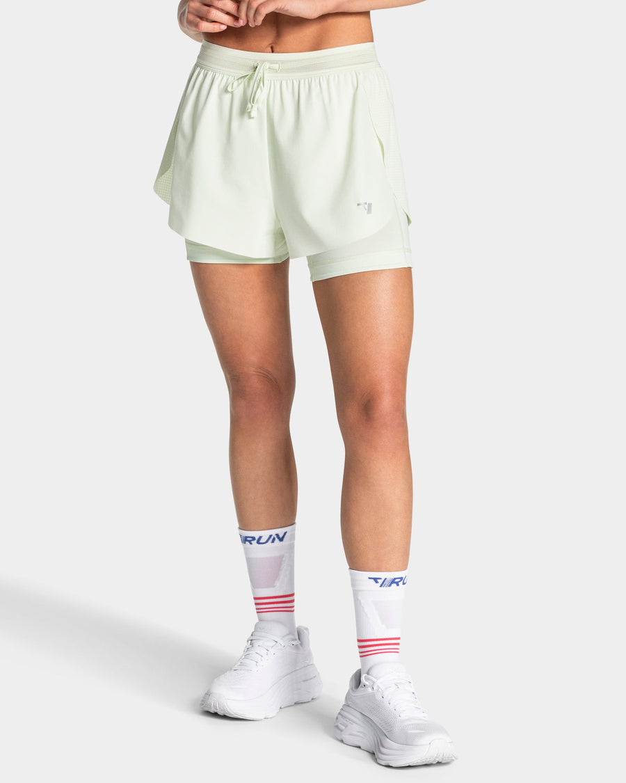 Short 5 pouces 2-en-1 RUN « Ice Mint »