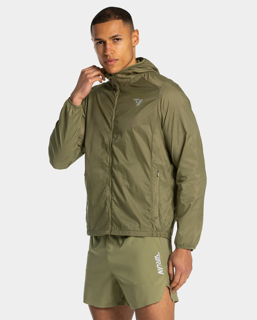 Veste de sport zippée et légère RUN « Melon »