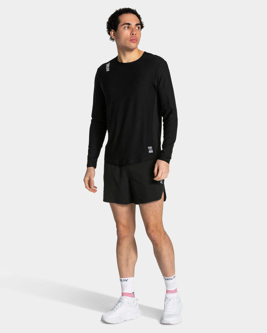 Short 5 pouces RUN « noir »