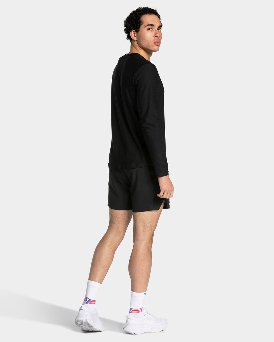 Short 5 pouces RUN « noir »