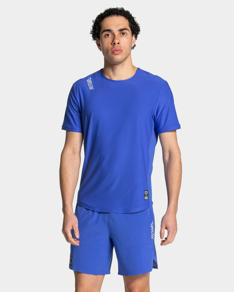T-shirt RUN « Bleu roi »