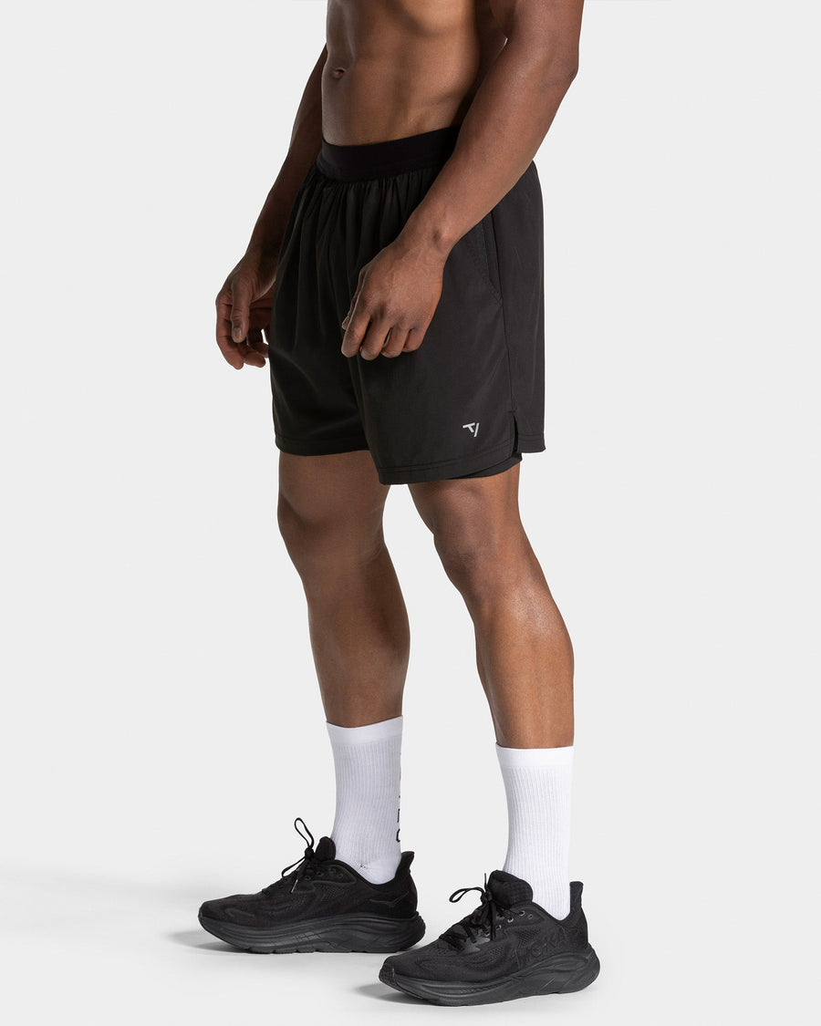 Short 2-en-1 END Running « noir »