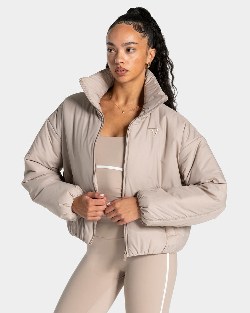 Blouson Soft Crop « Cappuccino »