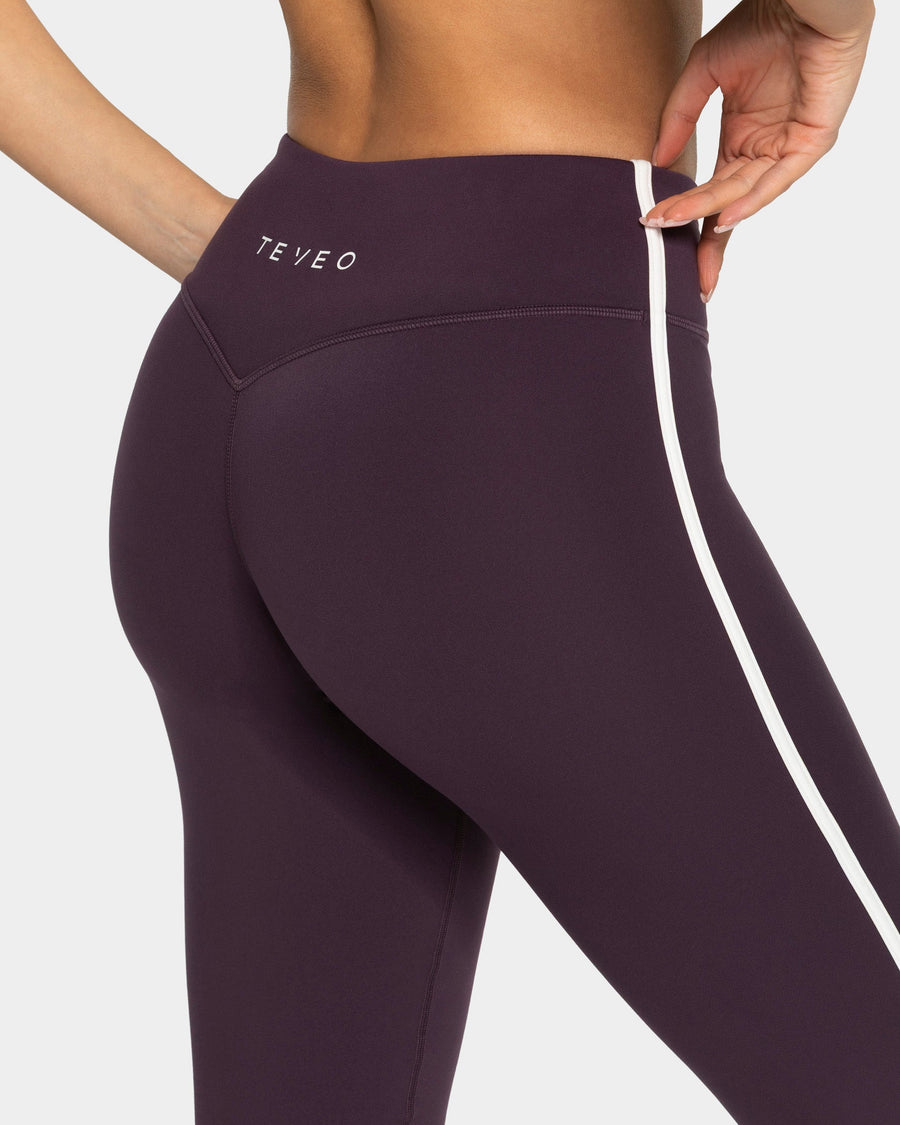 Legging Soft Flared Tall "Blackberry"