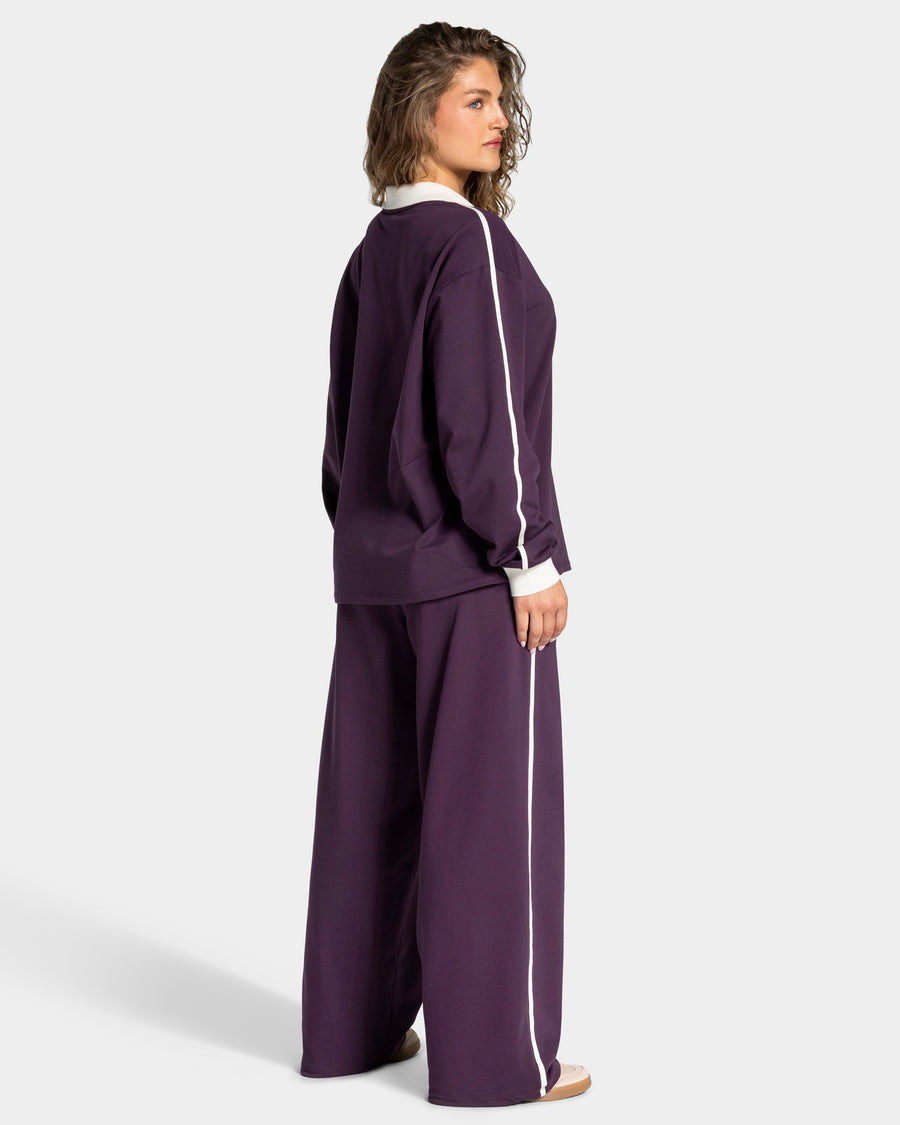 Pantalon de jogging Wide Leg standard Soft « Blackberry »