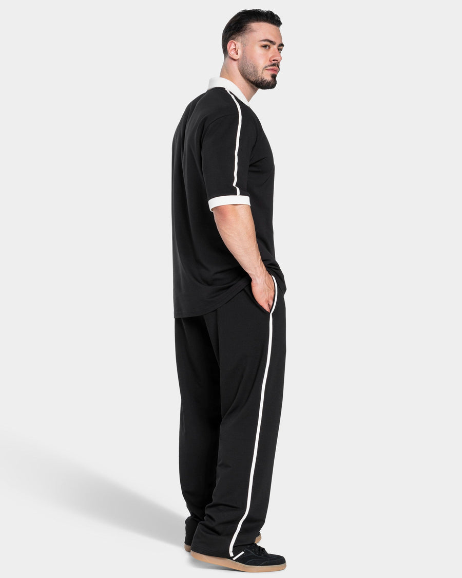 Polo à manches courtes Soft « Noir »