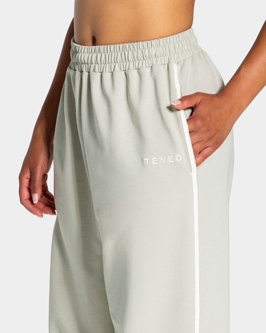 Pantalon de jogging Wide Leg standard Soft « Pistache »