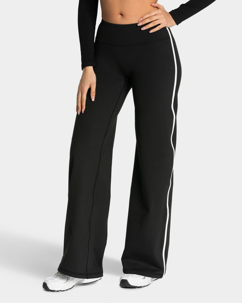 Pantalon à jambe droite standard Soft « Noir »