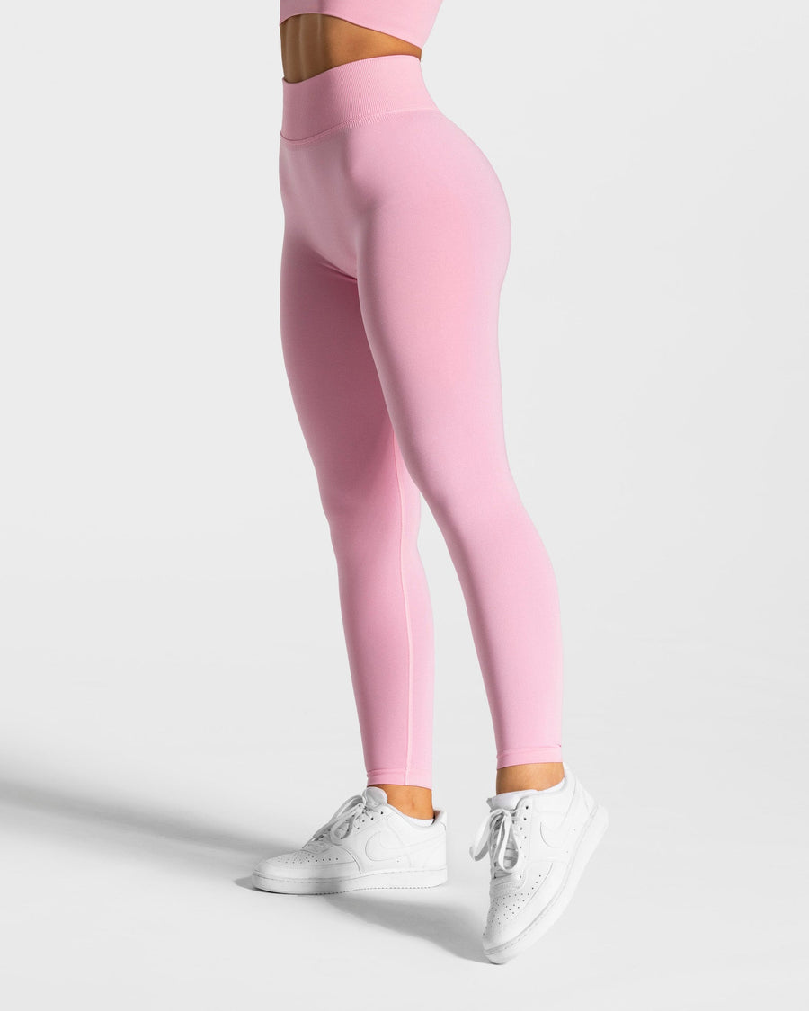 Legging Statement Scrunch « rose »