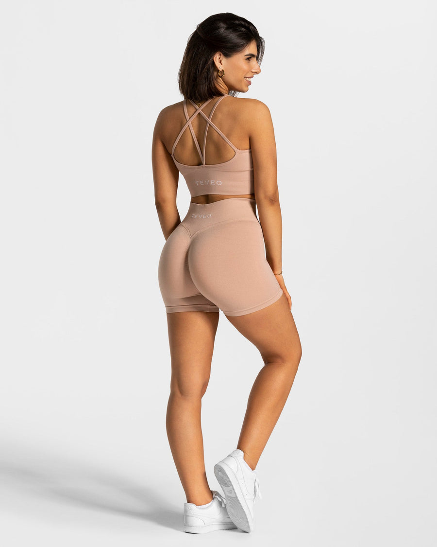 Short Statement Scrunch « rose pâle »