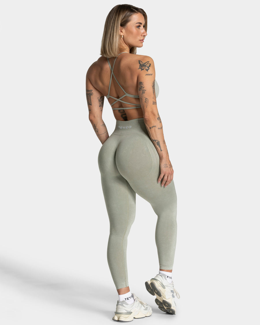 Brassière Acid « vert sauge »