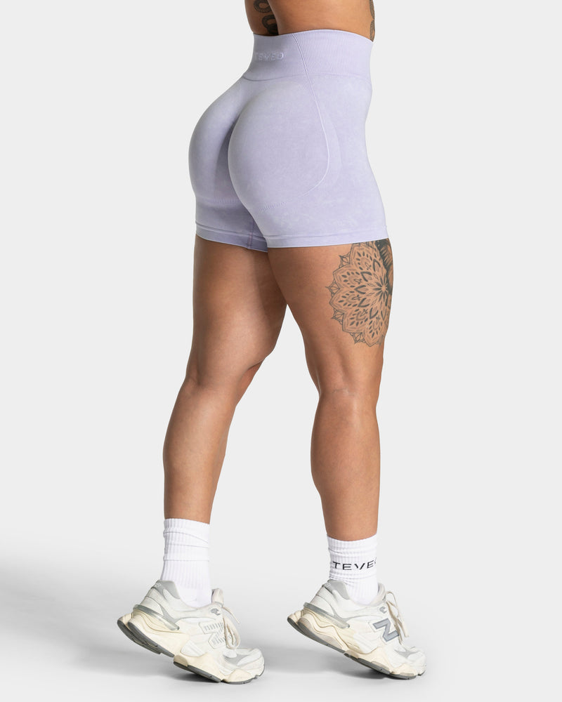 Short Acid Covert scrunch « lilas »