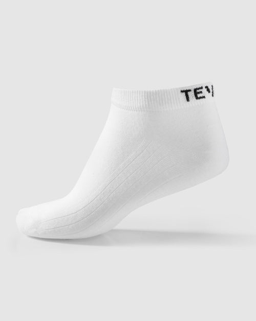 Chaussettes de baskets (5 paires) « blanc »