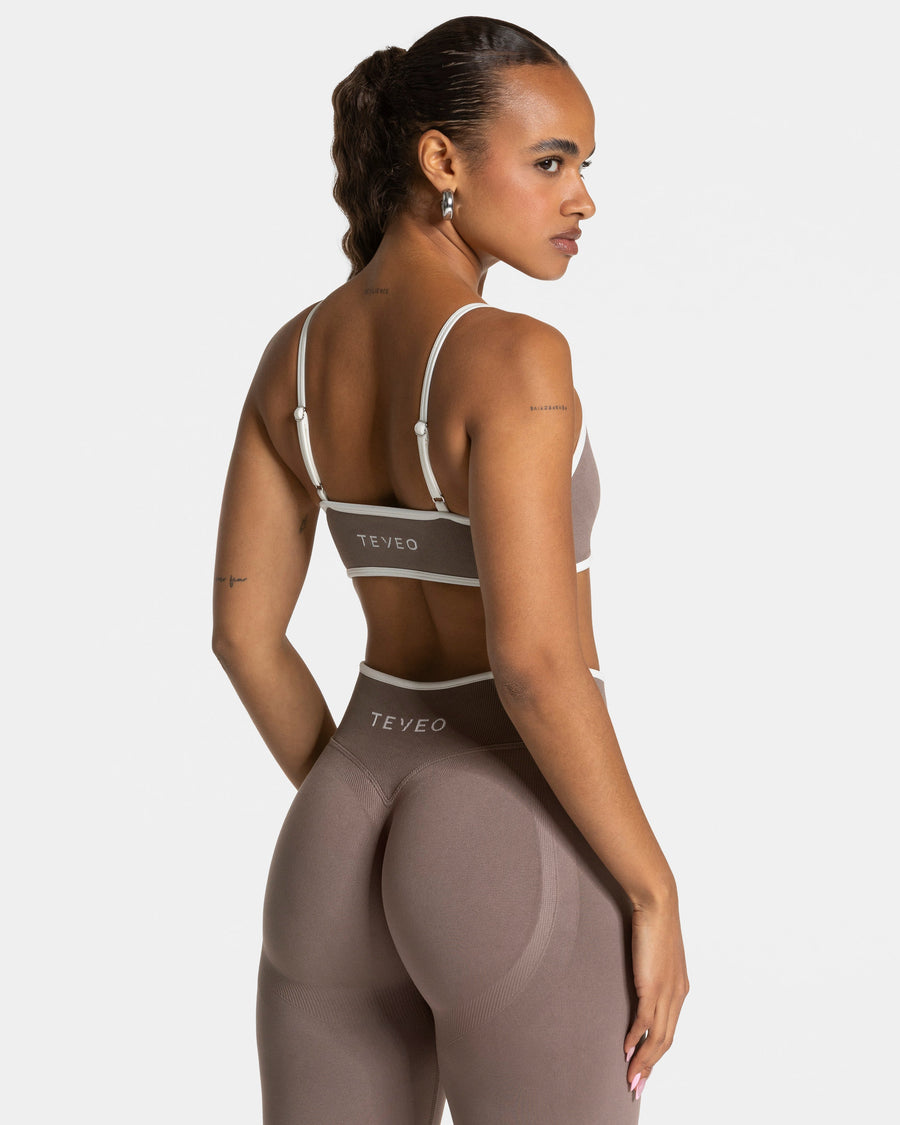Brassière Contrastline « moka »