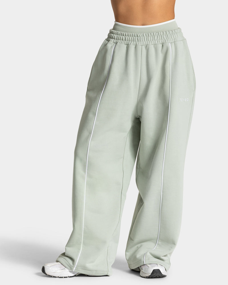 Pantalon de jogging Contrastline Wide Leg « pistache »