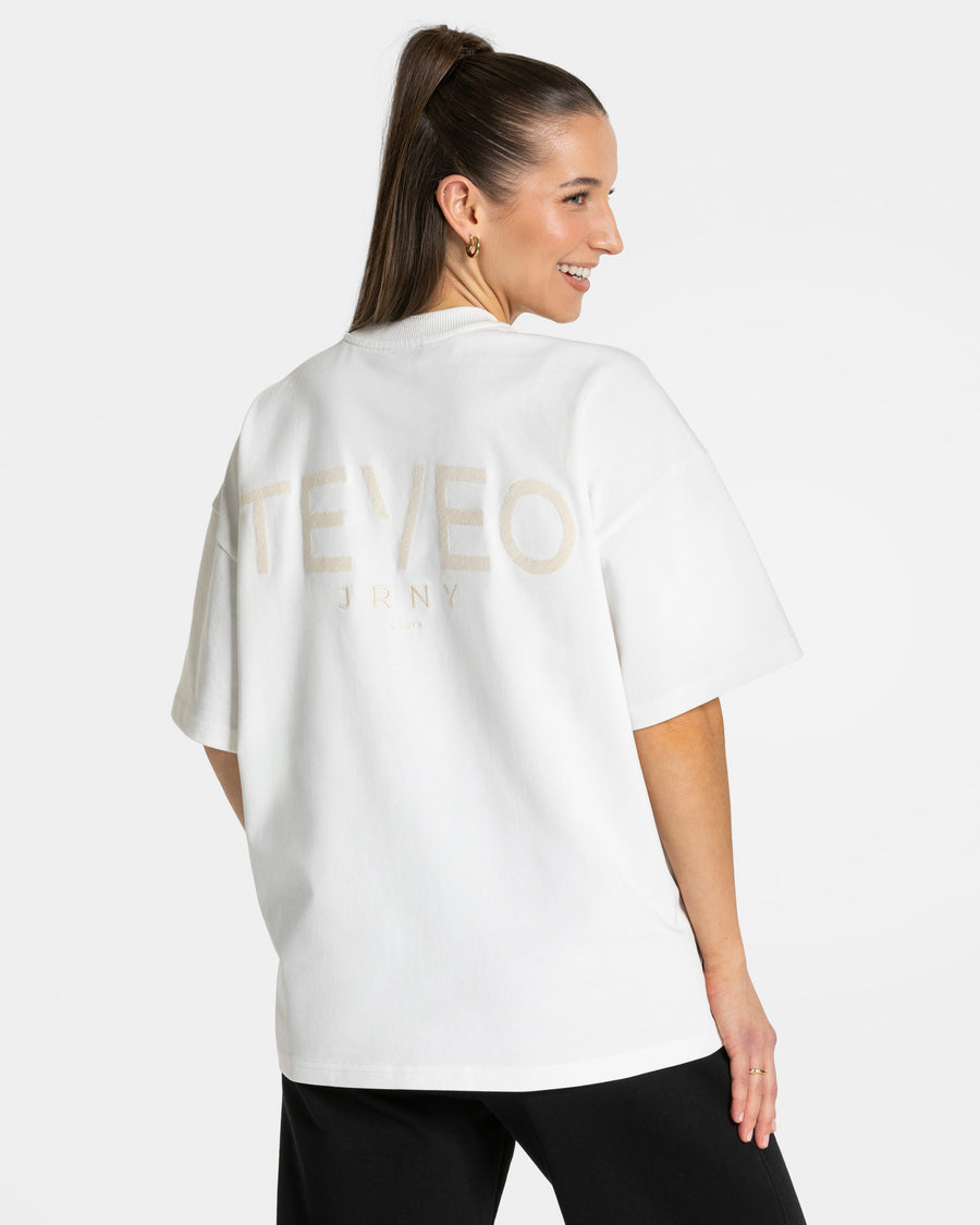 T-shirt oversize Journey « Off White »