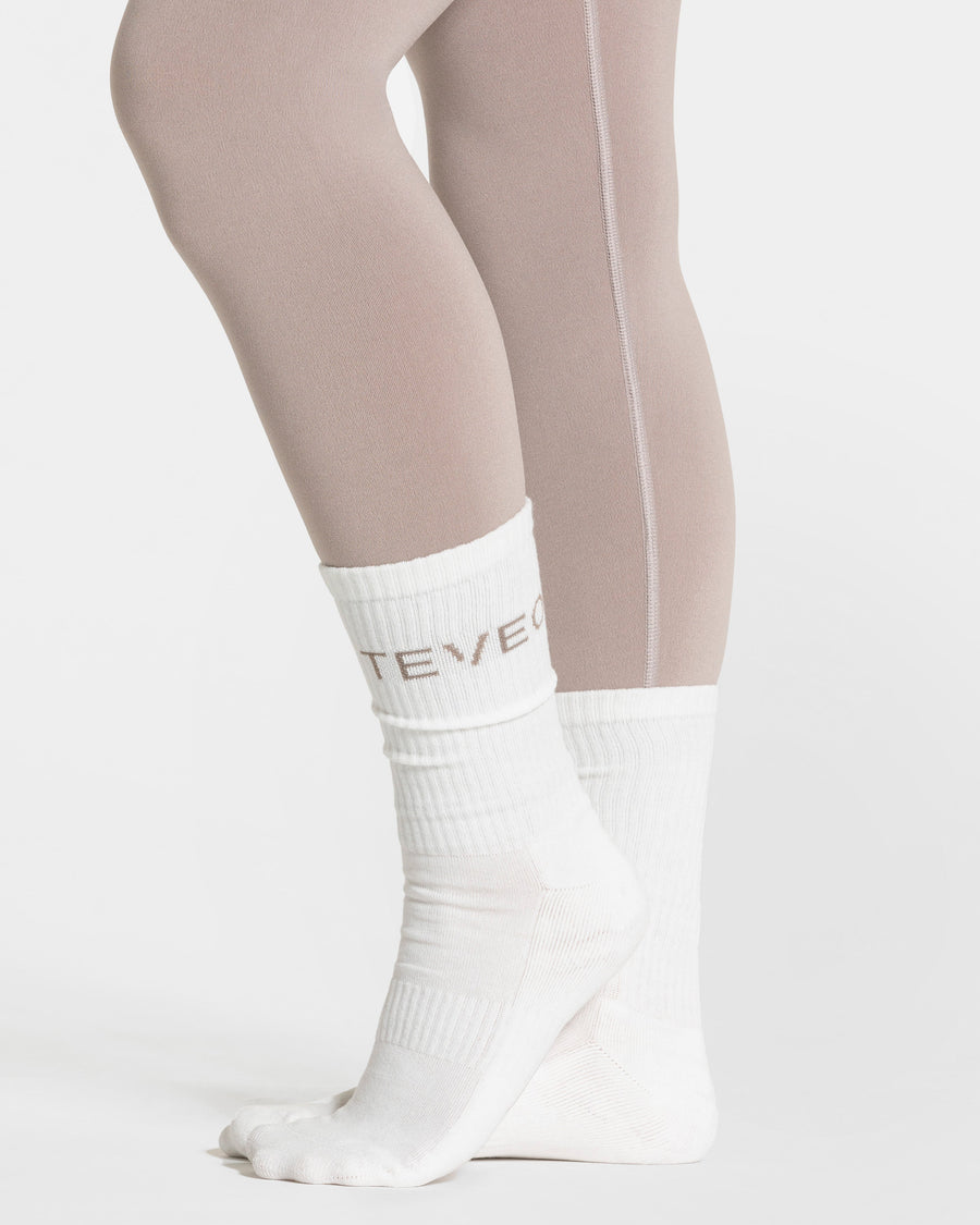 Chaussettes RI’VAIV (2 paires) « blanc cassé »