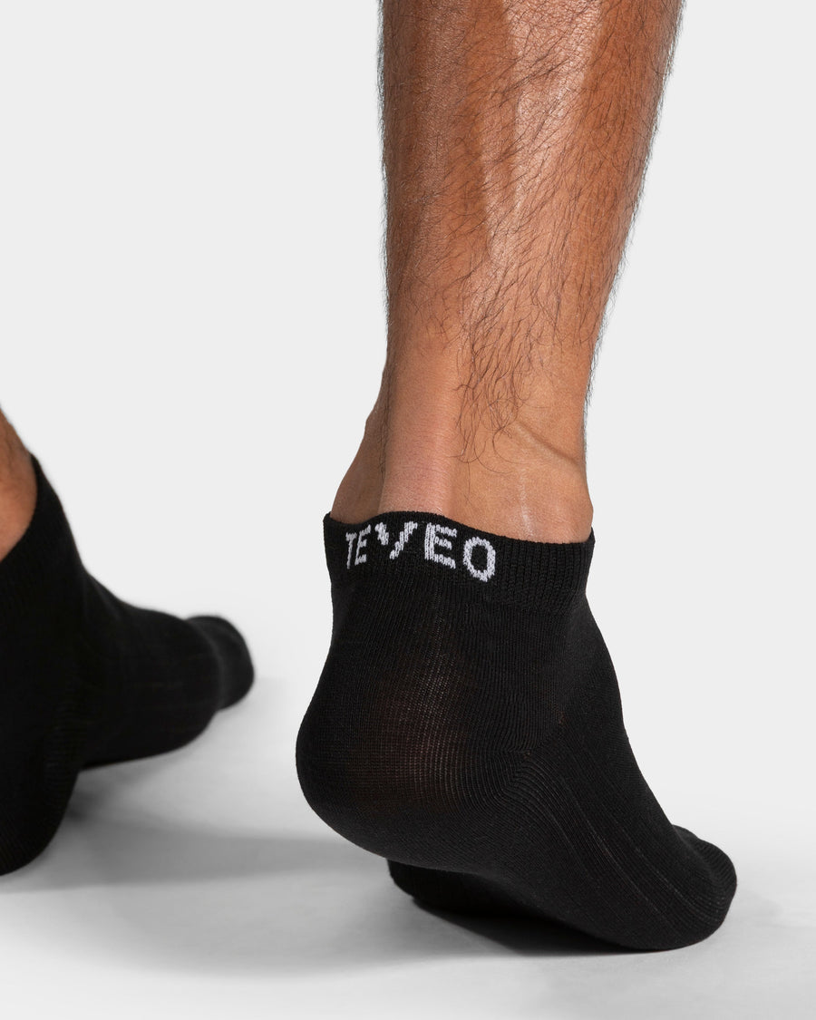 Chaussettes de baskets (5 paires) « noir »