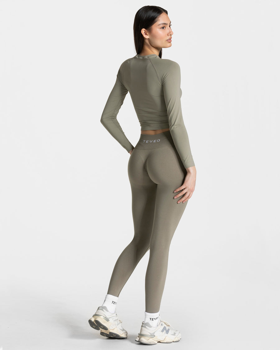 Legging Covert Scrunch Timeless Pro « kaki »