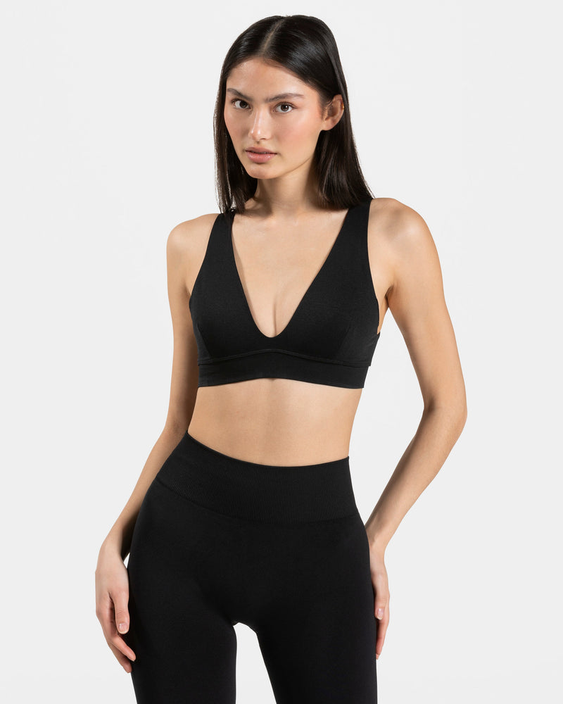 Brassière triangle Timeless Pro « noir »