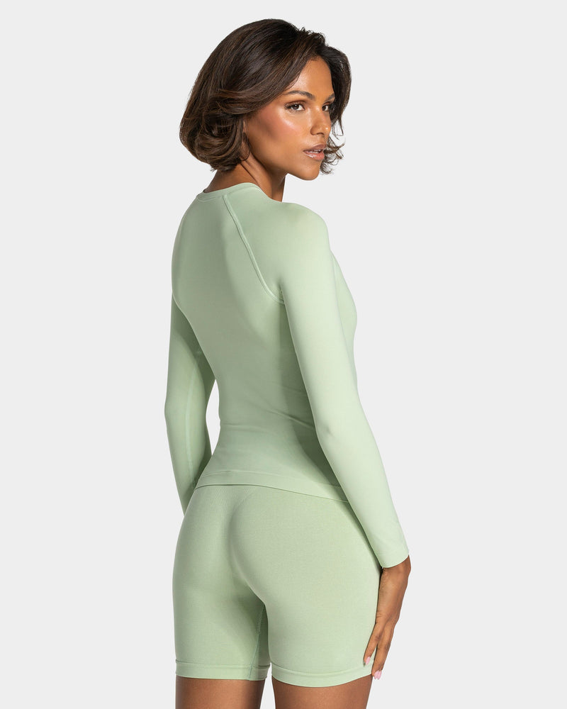 Haut à manches longues Timeless Pro « Ice Matcha »