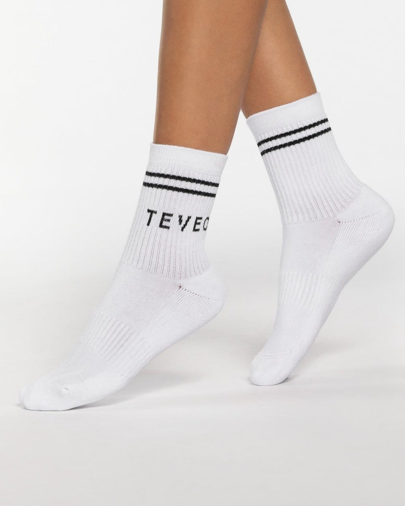 Chaussettes Crew (5 paires) « blanc »