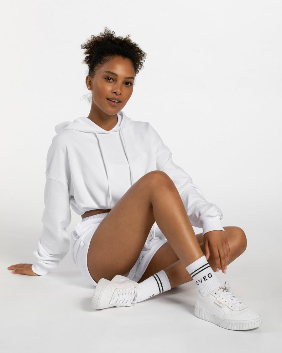 Chaussettes Crew (5 paires) « blanc »