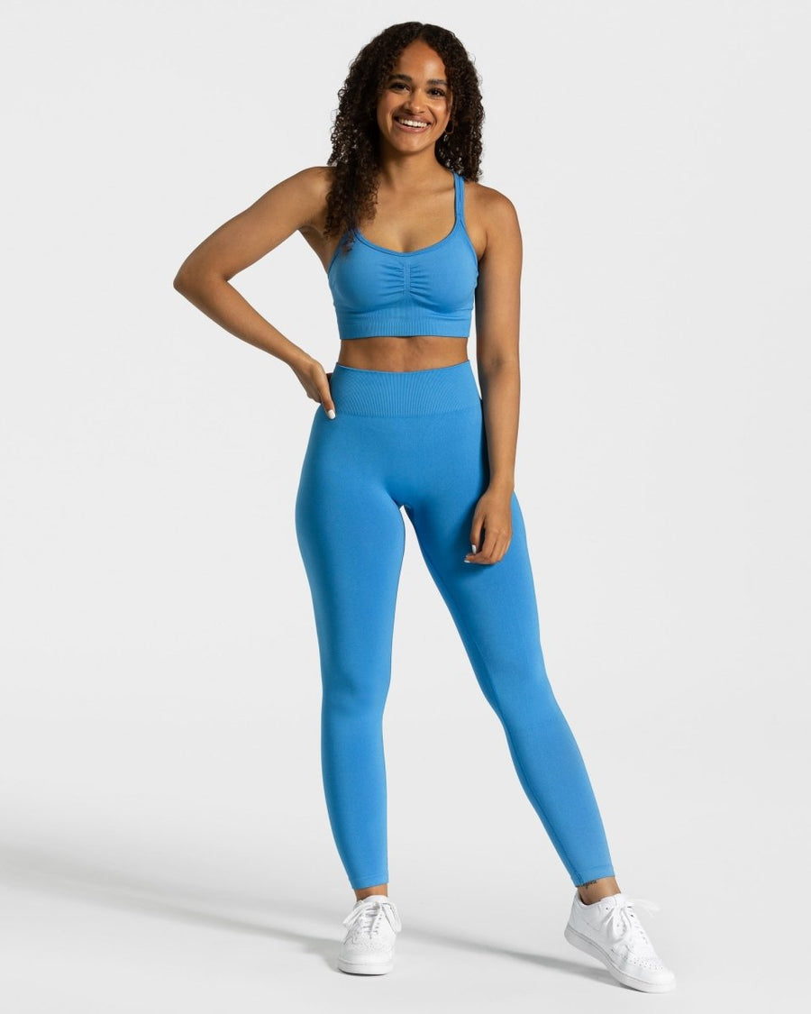 Legging Timeless Scrunch « bleu ciel »