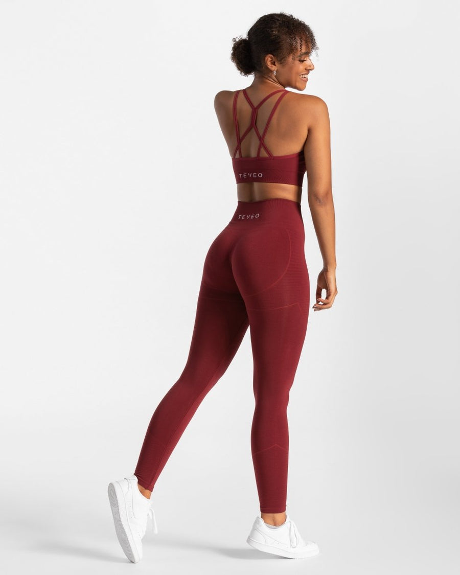 Legging True « bordeaux »